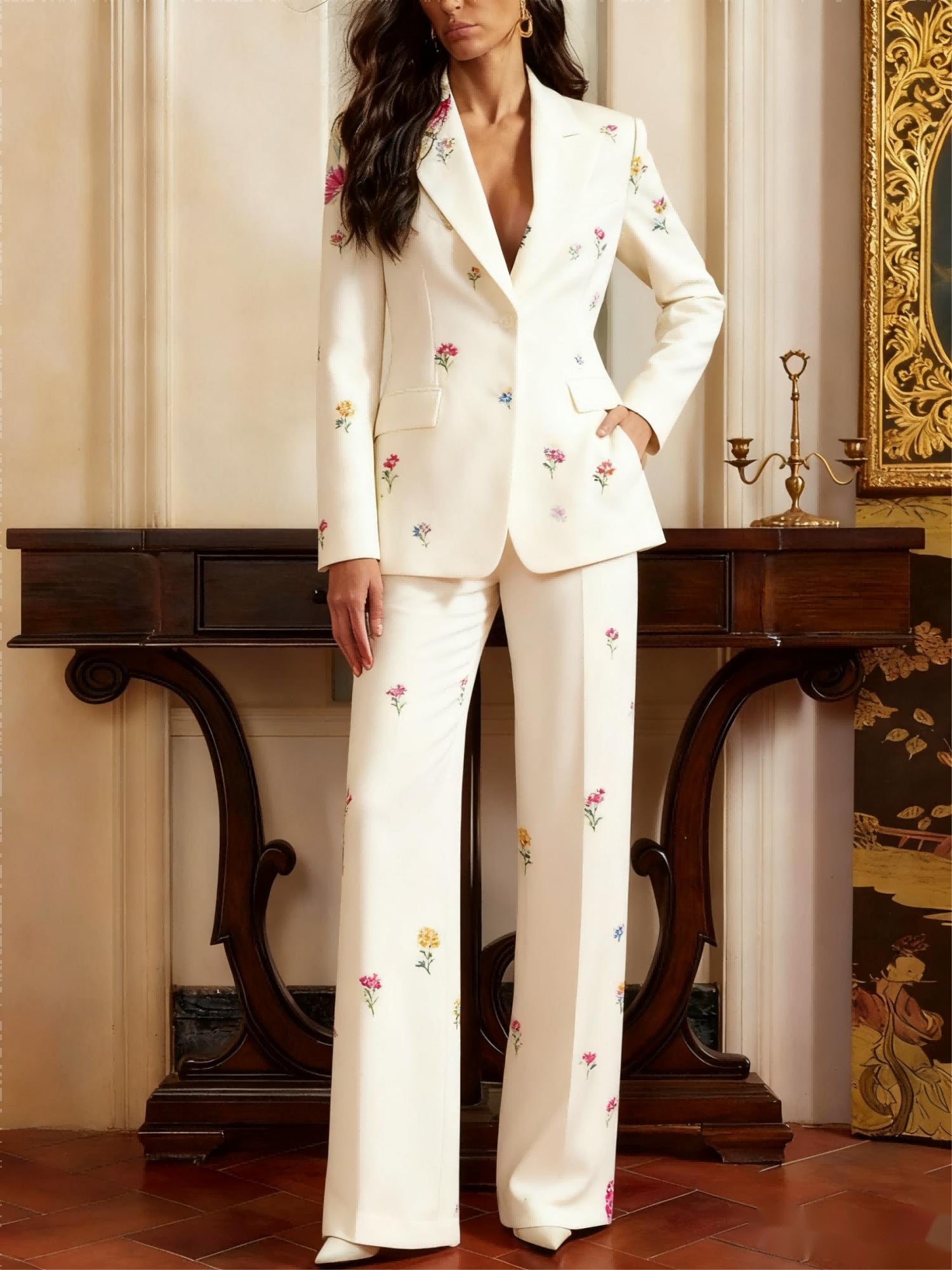 GARDENIA 2-PIECE SUIT